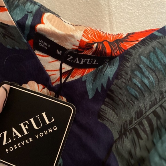 (NEW) Zaful - Floral Summer Tank - Picture 2 of 2